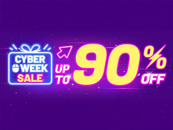 Cyber Monday עד 90% הנחה + עד 25% החזר כספי
